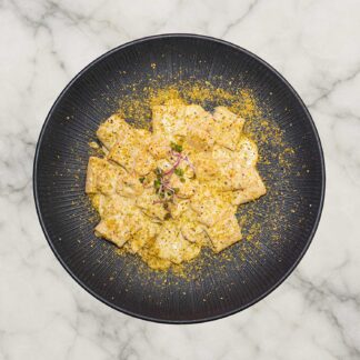 Paccheri Pistacchio e Gamberi